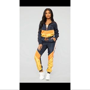 Phresh To Death Lounge Set - Navy/Multi